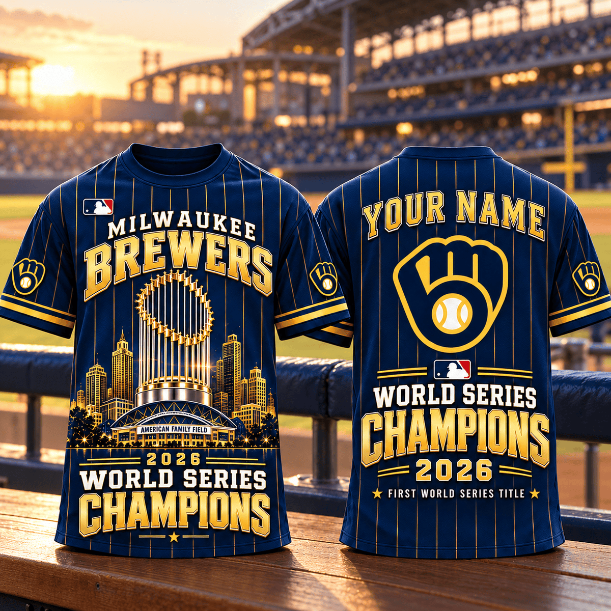 Milwaukee Brewers 2026 World Series Champions T Shirt Sweatshirt Hoodie Gift For Fan - Limited Edition