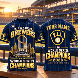 Milwaukee Brewers 2026 World Series Champions T Shirt Sweatshirt Hoodie Gift For Fan - Limited Edition