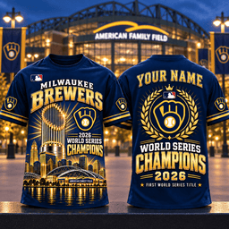 Milwaukee Brewers 2026 World Series Champions T Shirt Sweatshirt Hoodie Gift For Fan - Limited Edition