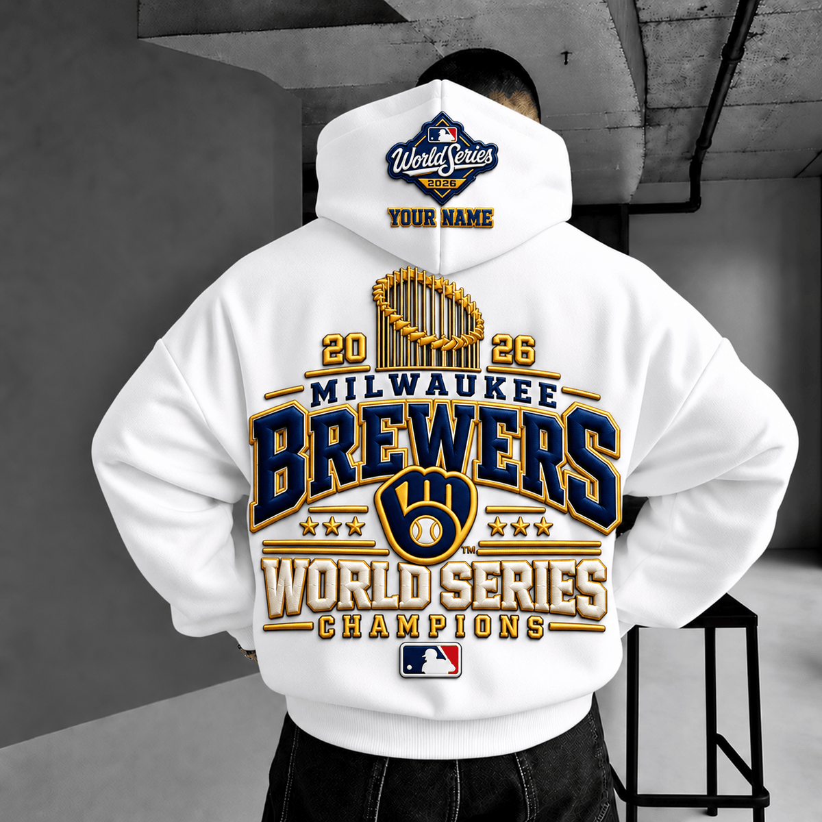 Milwaukee Brewers 2026 World Series Champions Hoodie Personalized Gift For Fan - Limited Edition