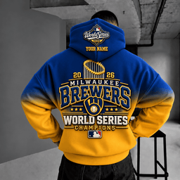 Milwaukee Brewers 2026 World Series Champions Hoodie Personalized Gift For Fan - Limited Edition