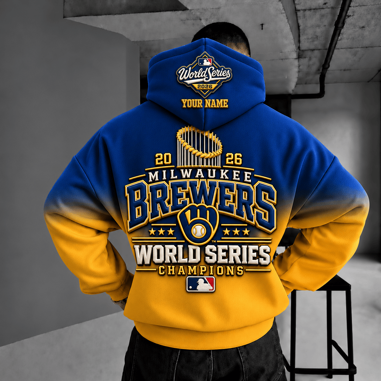 Milwaukee Brewers 2026 World Series Champions Hoodie Personalized Gift For Fan - Limited Edition