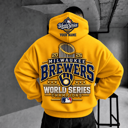 Milwaukee Brewers 2026 World Series Champions Hoodie Personalized Gift For Fan - Limited Edition