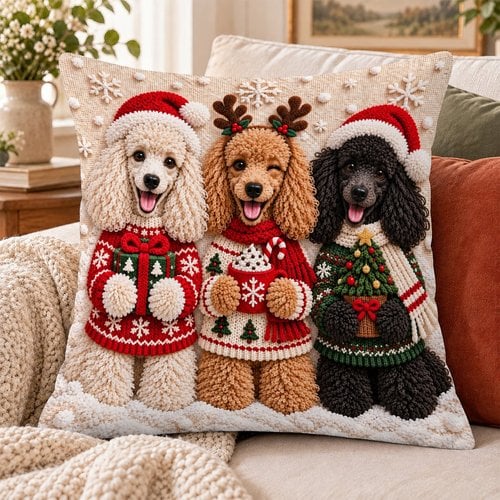 Standard Poodle Pillow THPI26102062