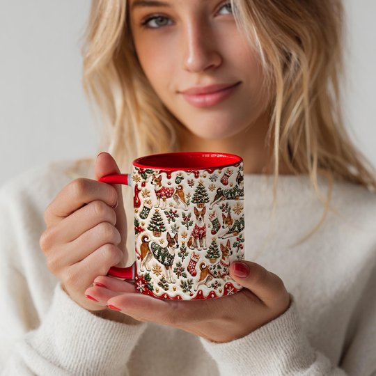 Basenji Accent Edge-to-Edge Mug CM26102023