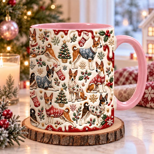 Basenji Accent Edge-to-Edge Mug CM26102023