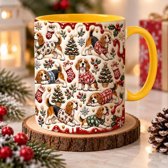 Beagle Accent Edge-to-Edge Mug CM26102024
