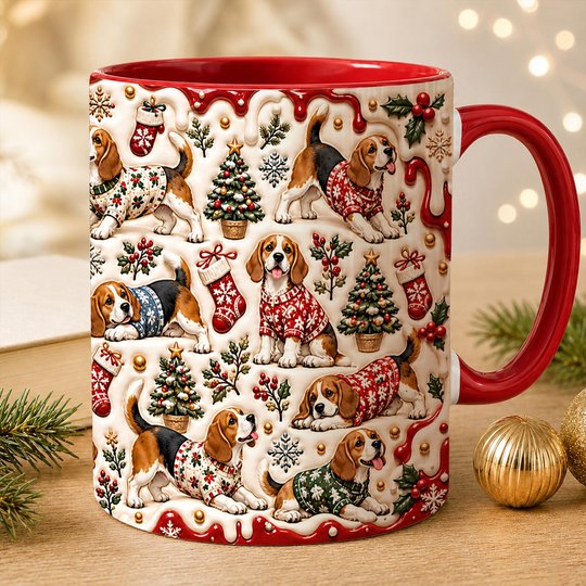 Beagle Accent Edge-to-Edge Mug CM26102024