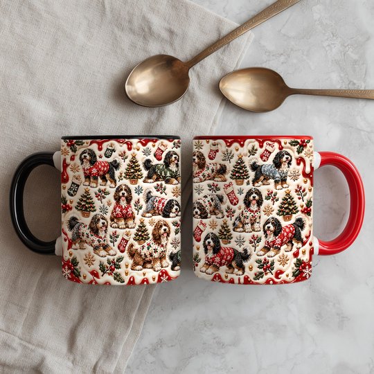 Bernedoodle Accent Edge-to-Edge Mug CM26102026