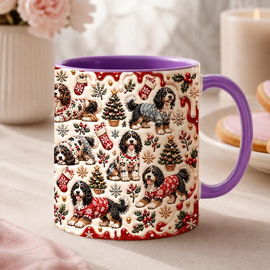 Bernedoodle Accent Edge-to-Edge Mug CM26102026