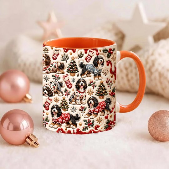 Bernedoodle Accent Edge-to-Edge Mug CM26102026