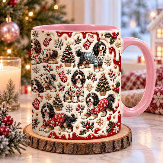 Bernedoodle Accent Edge-to-Edge Mug CM26102026