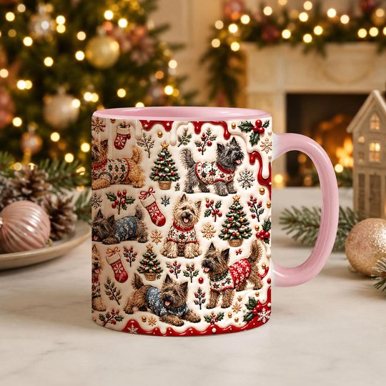 Cairn Terrier Accent Edge-to-Edge Mug CM26102030