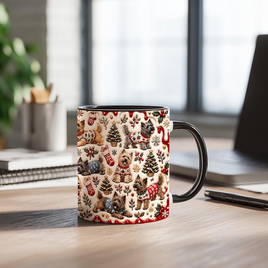 Cairn Terrier Accent Edge-to-Edge Mug CM26102030
