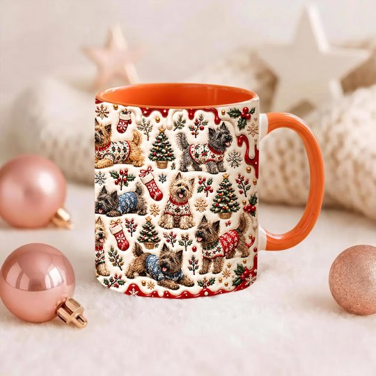 Cairn Terrier Accent Edge-to-Edge Mug CM26102030