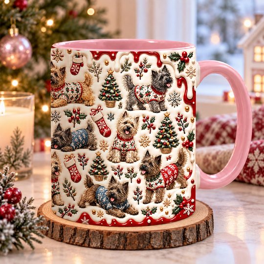 Cairn Terrier Accent Edge-to-Edge Mug CM26102030