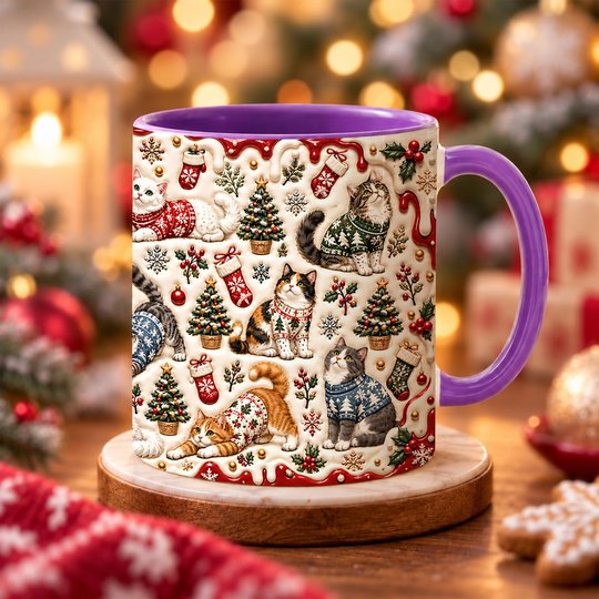 Cat Accent Edge-to-Edge Mug CM26102031