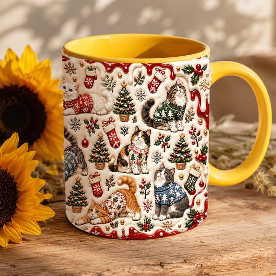 Cat Accent Edge-to-Edge Mug CM26102031