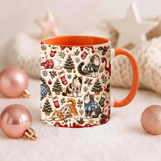 Cat Accent Edge-to-Edge Mug CM26102031