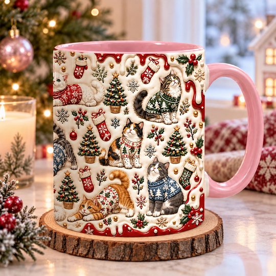 Cat Accent Edge-to-Edge Mug CM26102031