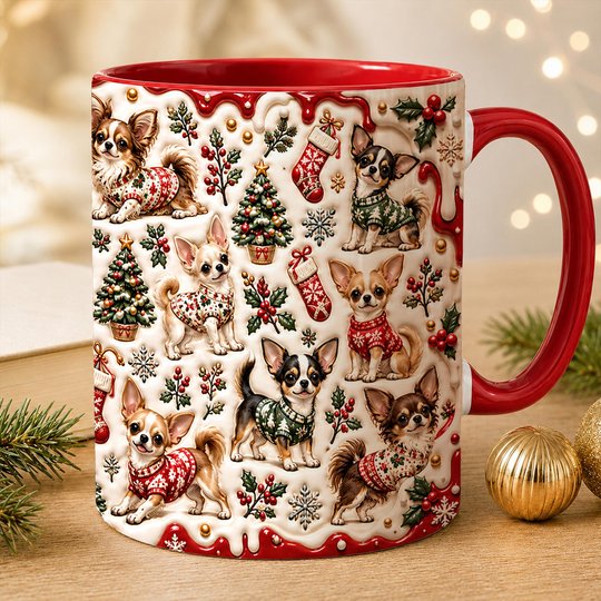 Chihuahua Accent Edge-to-Edge Mug CM26102033