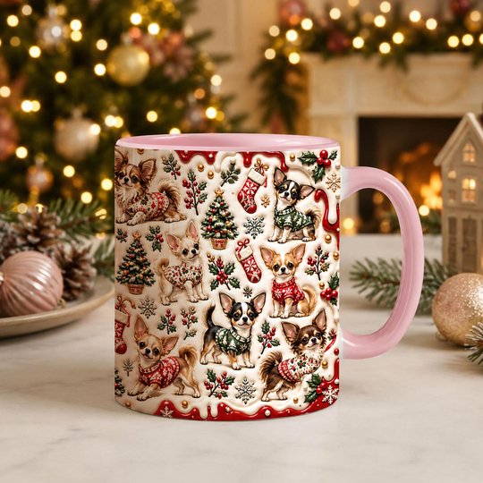 Chihuahua Accent Edge-to-Edge Mug CM26102033