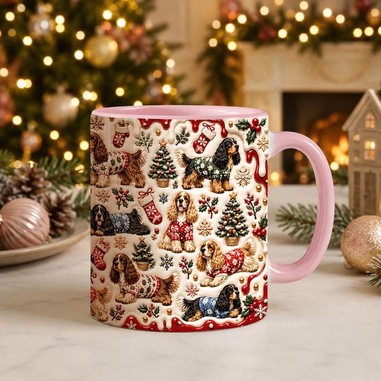 Cocker Spaniel Accent Edge-to-Edge Mug CM26102034