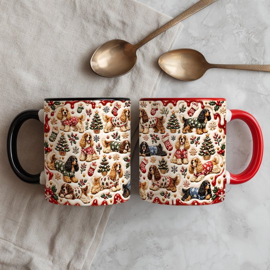 Cocker Spaniel Accent Edge-to-Edge Mug CM26102034