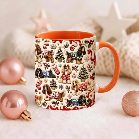 Cocker Spaniel Accent Edge-to-Edge Mug CM26102034