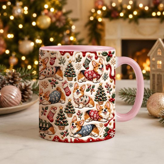 Corgi Accent Edge-to-Edge Mug CM26102035