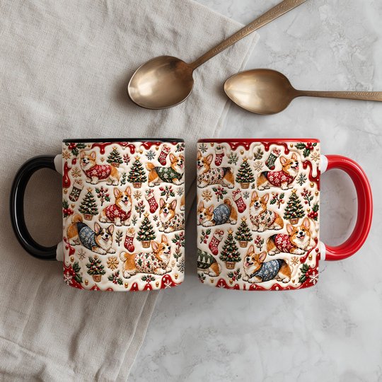 Corgi Accent Edge-to-Edge Mug CM26102035