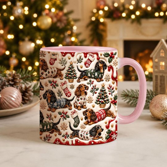 Dachshund Accent Edge-to-Edge Mug CM26102036