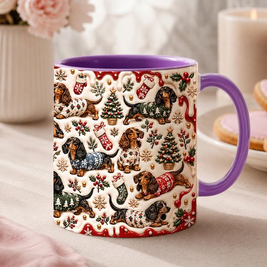 Dachshund Accent Edge-to-Edge Mug CM26102036
