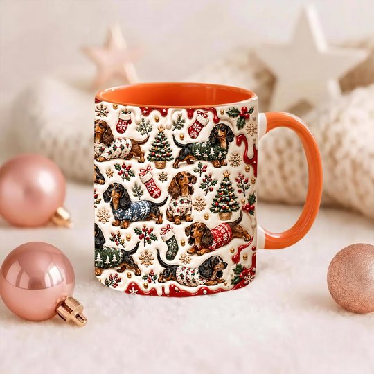 Dachshund Accent Edge-to-Edge Mug CM26102036