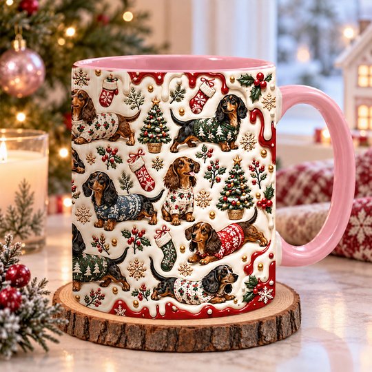 Dachshund Accent Edge-to-Edge Mug CM26102036