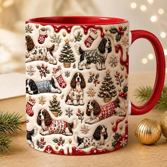English Springer Spaniel Accent Edge-to-Edge Mug CM26102039