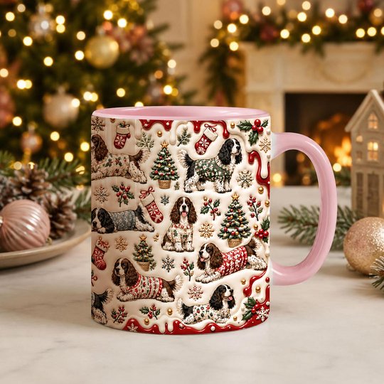 English Springer Spaniel Accent Edge-to-Edge Mug CM26102039