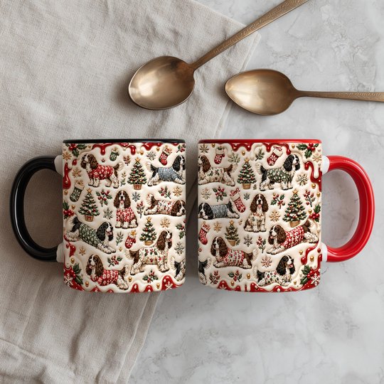 English Springer Spaniel Accent Edge-to-Edge Mug CM26102039