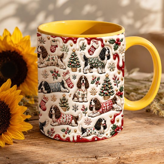 English Springer Spaniel Accent Edge-to-Edge Mug CM26102039