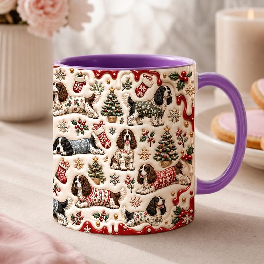 English Springer Spaniel Accent Edge-to-Edge Mug CM26102039