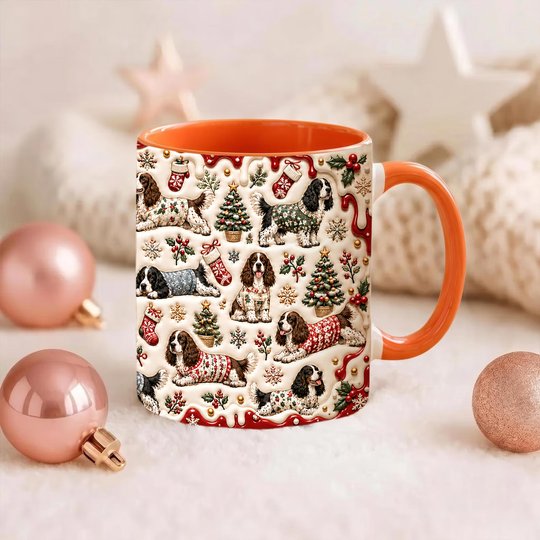 English Springer Spaniel Accent Edge-to-Edge Mug CM26102039