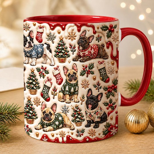 French Bulldog Accent Edge-to-Edge Mug CM26102040