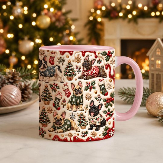 French Bulldog Accent Edge-to-Edge Mug CM26102040