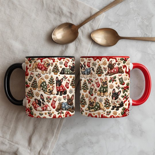 French Bulldog Accent Edge-to-Edge Mug CM26102040