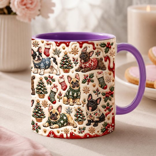 French Bulldog Accent Edge-to-Edge Mug CM26102040