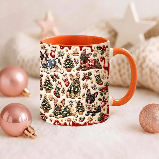 French Bulldog Accent Edge-to-Edge Mug CM26102040