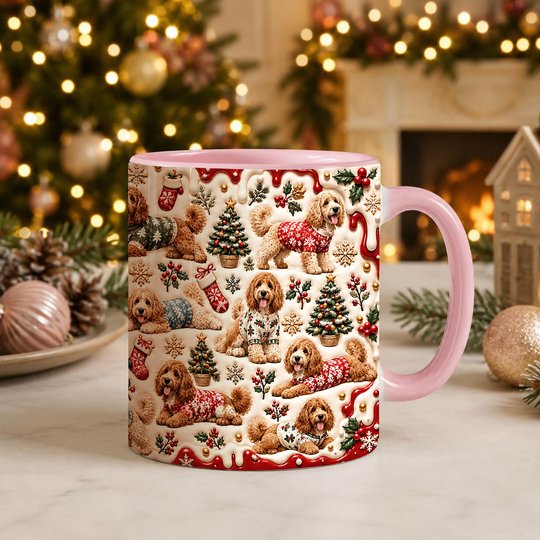 Goldendoodle Accent Edge-to-Edge Mug CM26102042