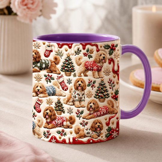 Goldendoodle Accent Edge-to-Edge Mug CM26102042