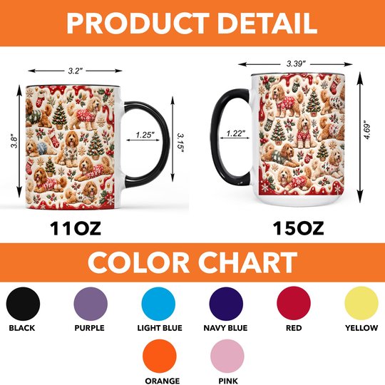 Goldendoodle Accent Edge-to-Edge Mug CM26102042