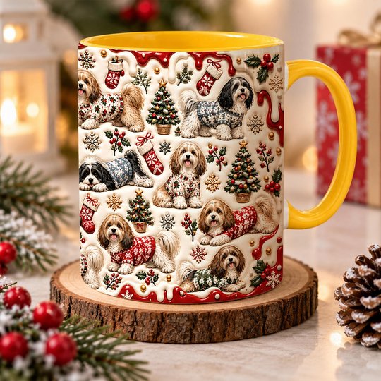 Havanese Accent Edge-to-Edge Mug CM26102043